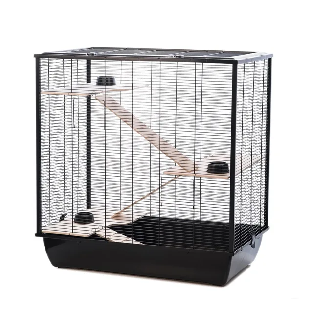 INTERZOO Frodo + Wood Klec pro hlodavce 78 cm černá