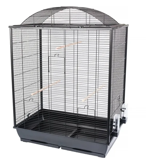 INTERZOO Nicola XL Klec pro ptáky 78 cm černá