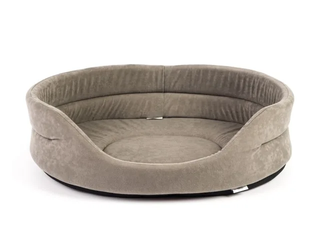 INTERZOO Pelech pro psy oválný 41x34x14 cm šedý