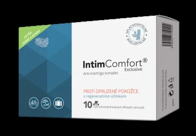 Intim Comfort 10 kapesníčků-anti-intertrigo balsám