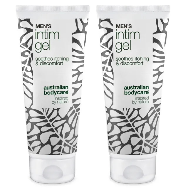 Intimní gel pro muže – Zmírňuje svědění a podráždění — Rozlučte se se svěděním s Intimní gel pro muže. Udržuje pokožku svěží a vyváženou díky nemastné, rychle se vstřebávající formuli.