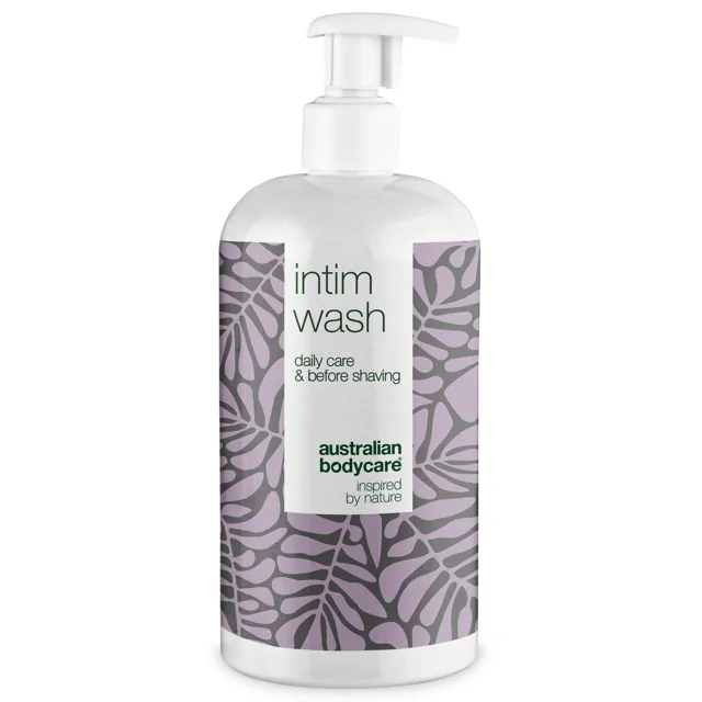 Intimní mycí gel s Tea Tree olejem — Intimní mýdlo proti zápachu, svědění a pálení v intimní oblasti