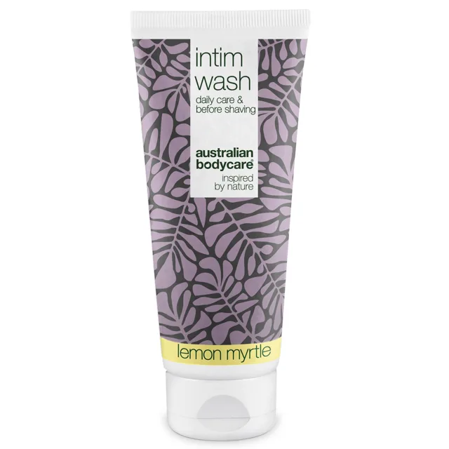 Intimní mycí gel s Tea Tree olejem — Intimní mýdlo proti zápachu, svědění a pálení v intimní oblasti