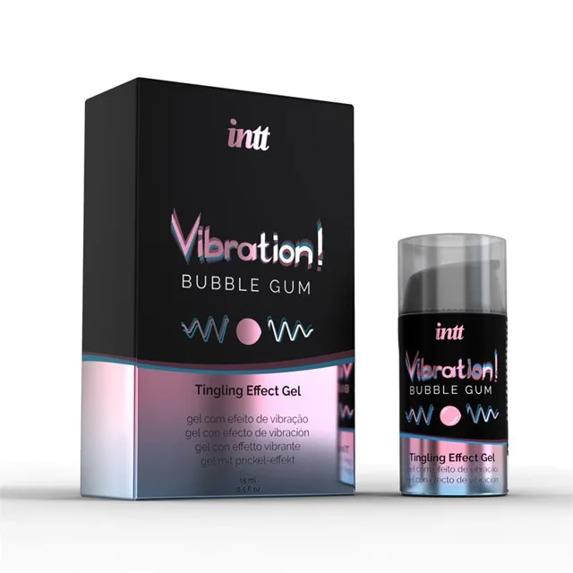 INTT Vibration! Bubble Gum Tingling Gel (15 ml)