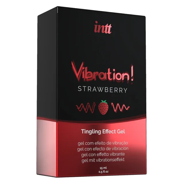 INTT Vibration! Strawberry Tingling Gel (15 ml)