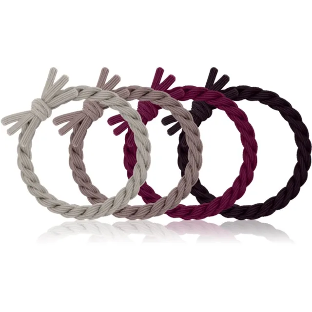 invisibobble Braidies Rosy Romance tenké gumičky do vlasů 4 ks
