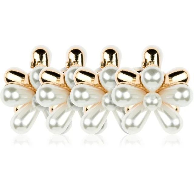 invisibobble Clipstar Pearly Flower skřipce na vlasy velikost S 4 ks