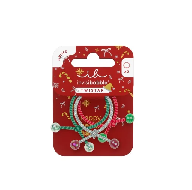Invisibobble Gumička do vlasů Twistar Kids Jolly Bands 3 ks