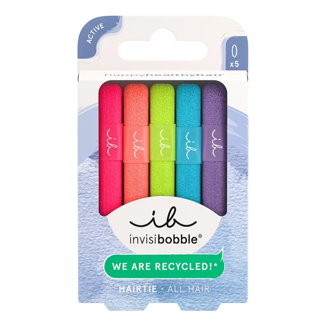 Invisibobble Hair Tie Glow in the Dark gumičky do vlasů 5 ks neonové
