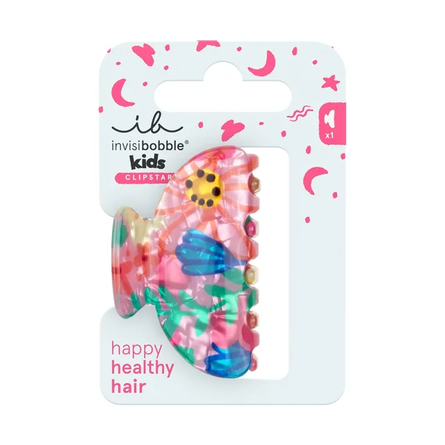 Invisibobble Skřipec do vlasů Clipstar Kids Happy Petals