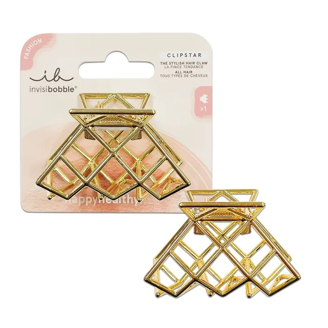 Invisibobble Sponka do vlasů Clipstar Divine Metal