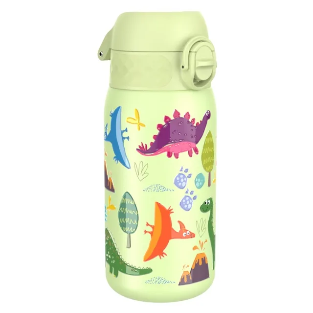 ION8 Leak proof nerezová láhev dinosaurs 400 ml