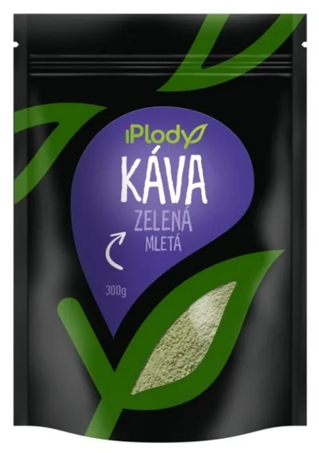 iPlody Zelená káva mletá 300 g