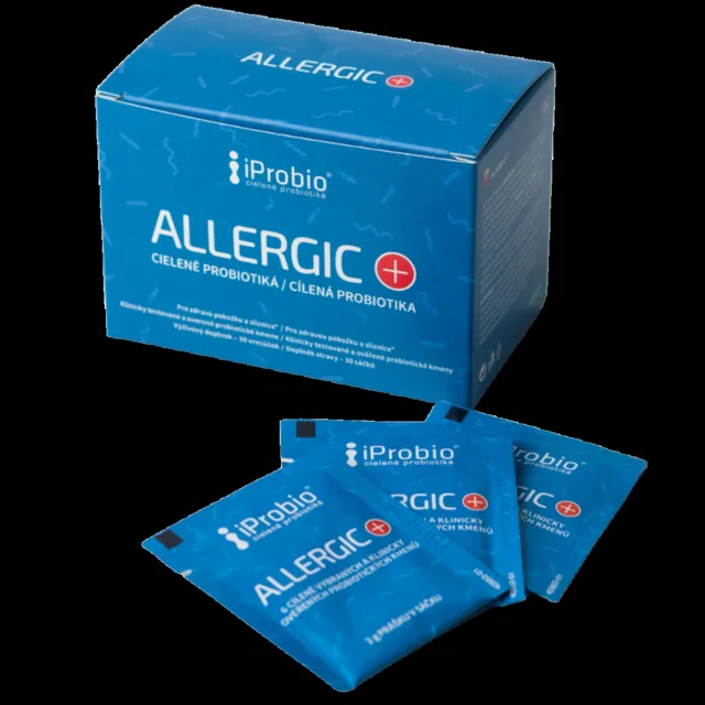 iProbio Allergic+ cílená probiotika 30x2g