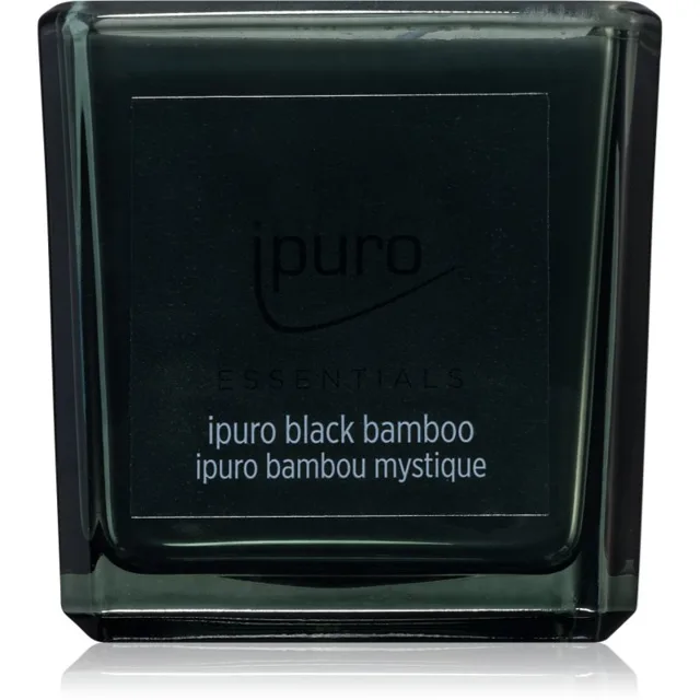 ípuro Essentials Black Bamboo vonná svíčka 125 g