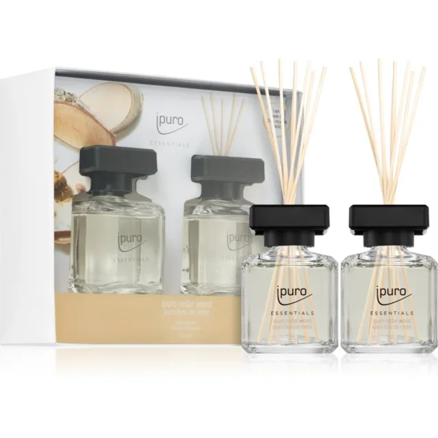ípuro Essentials Cedar Wood dárková sada 2x50 ml
