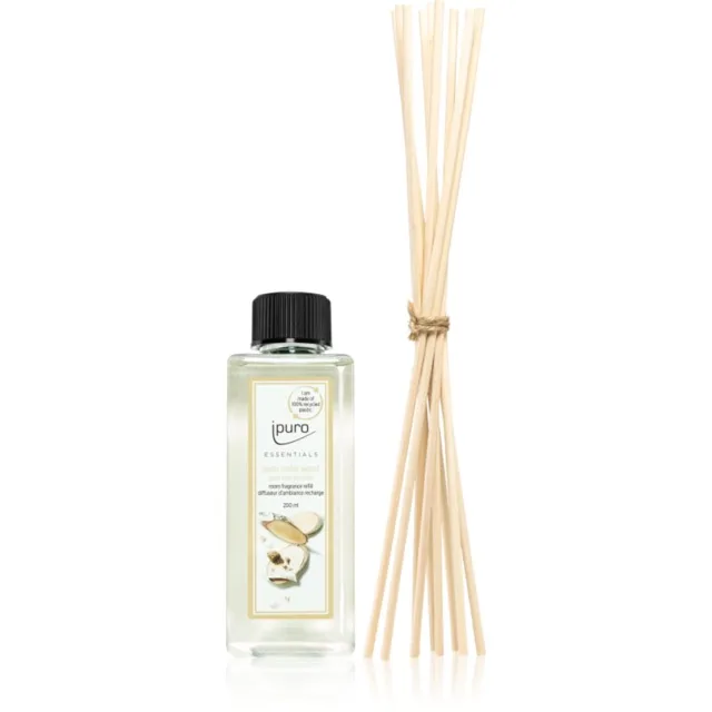 ípuro Essentials Cedar Wood náplň do aroma difuzérů + náhradní tyčinky do aroma difuzérů 200 ml