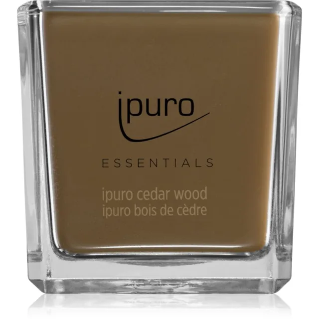 ípuro Essentials Cedar Wood vonná svíčka 125 g