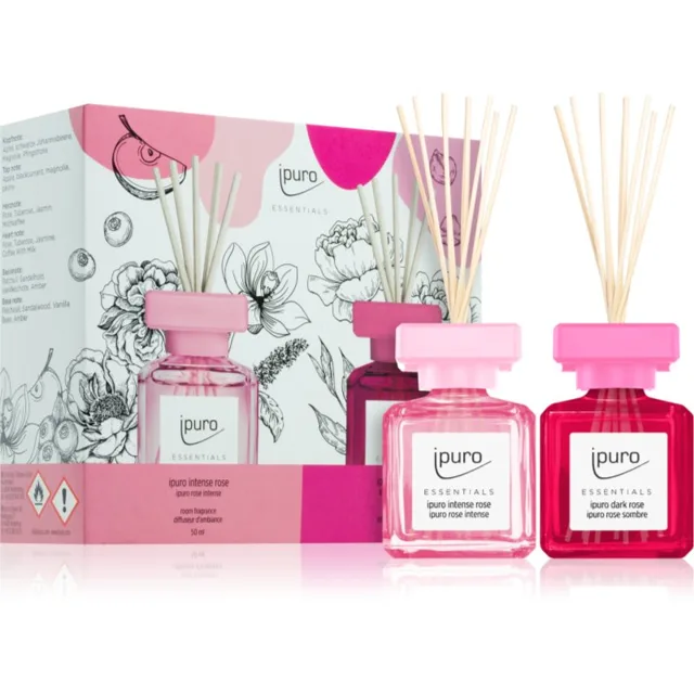 ípuro Essentials Intense & Dark Rose dárková sada 2x50 ml