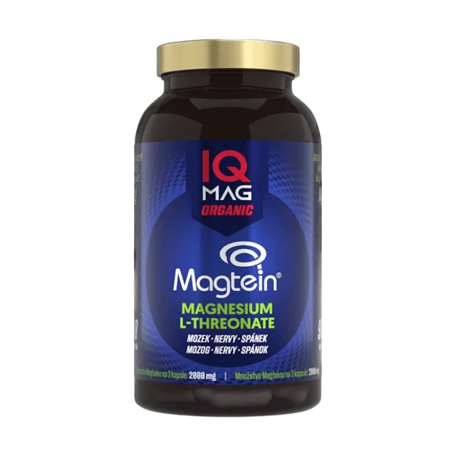IQ MAG Organic Magnesium L-threonate 90 tobolek