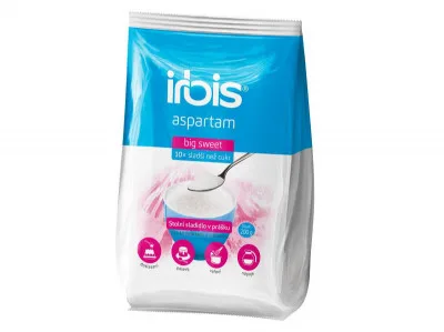 Irbis Aspartam  Big Sweet 10x sladší - sypké sladidlo 200 g