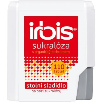 Irbis Sukralóza s chromem dávkovač 110 tbl.