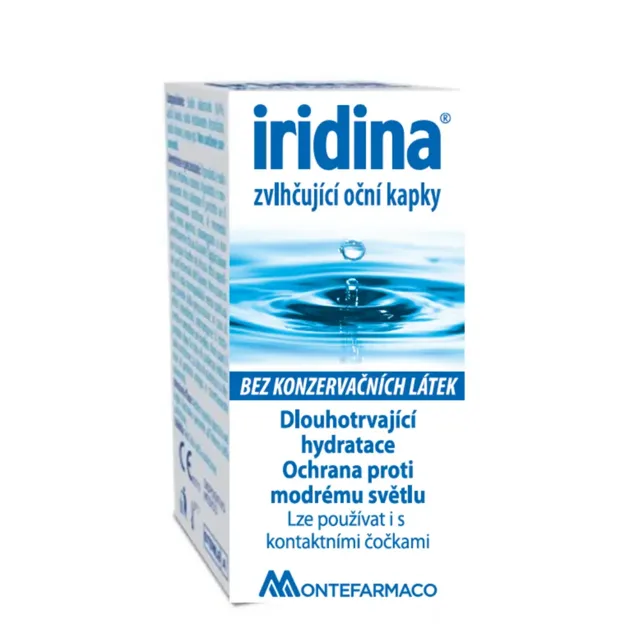 IRIDINA zvlhčující oční kapky 10ml