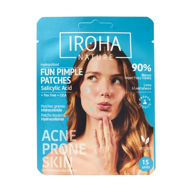 Iroha Náplasti na akné Fun Pimple Patches 15 ks