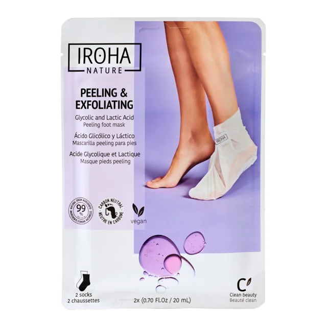 Iroha Peelingová a exfoliační maska na nohy Peeling Foot Mask 1 pár