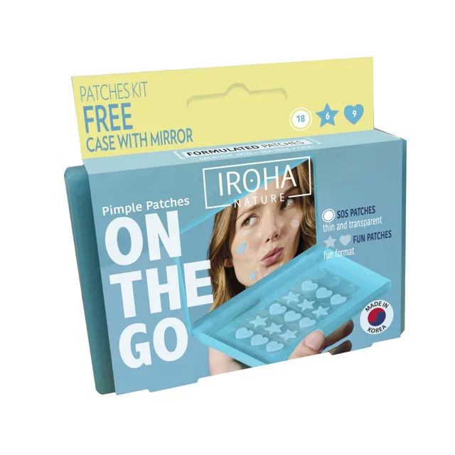 Iroha Sada náplastí na akné Pimple Patches Kit