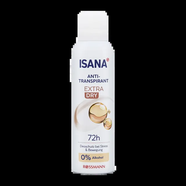 ISANA Antiperspirant sprej pro ženy Extra Dry 200 ml