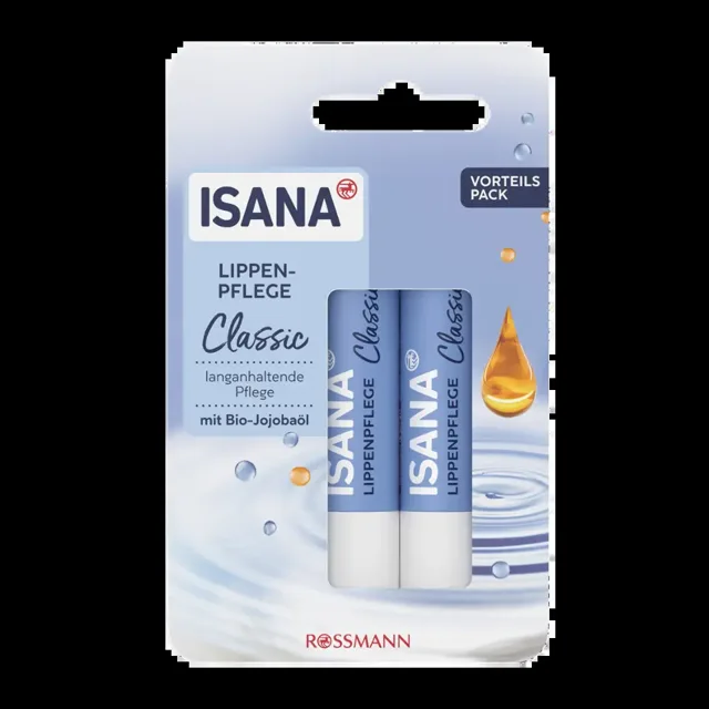 ISANA Balzám na rty Classic duopack 9,6 g