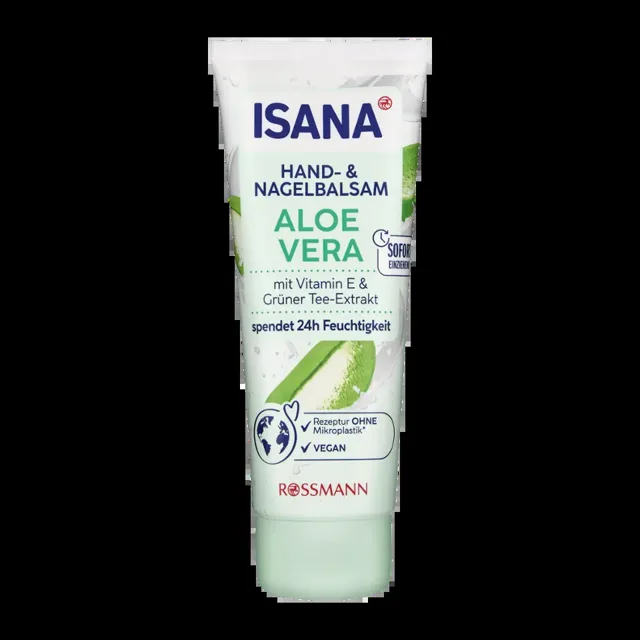 ISANA Balzám na ruce a nehty Aloe vera 100 ml