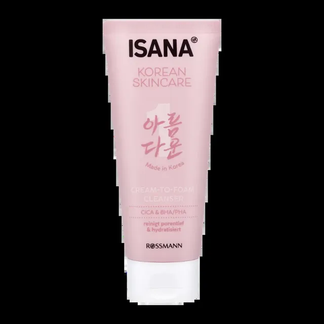 ISANA Čisticí pěna na pleť Korean Skincare 150 ml