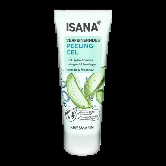ISANA Čisticí pleťový peeling s Aloe vera 75 ml