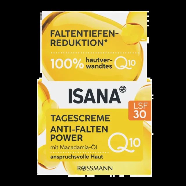 ISANA Denní krém Q10 SPF 30 50 ml