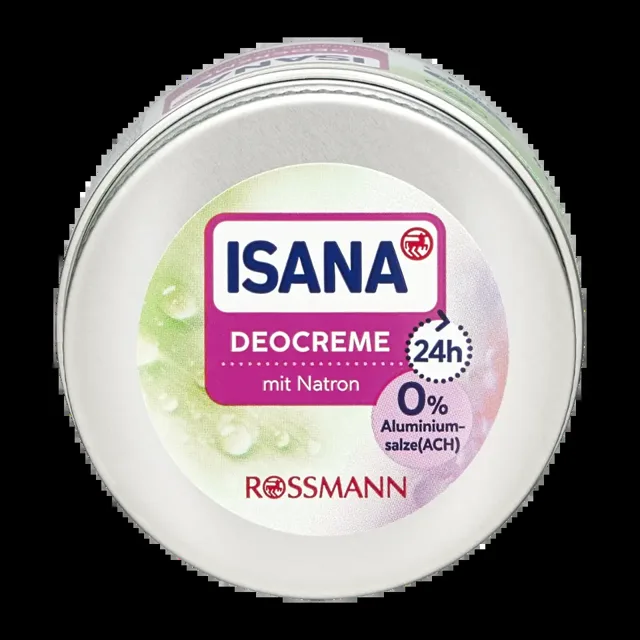 ISANA Deodorant krém pro ženy s jedlou sodou 50 ml