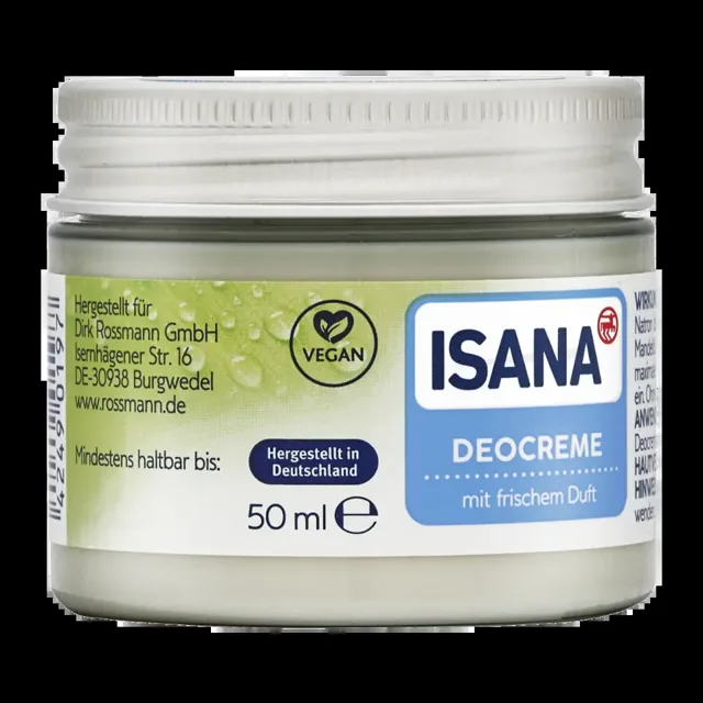 ISANA Deodorant krém Unisex 50 ml