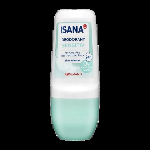 ISANA Deodorant roll-on pro ženy Sensitive 50 ml