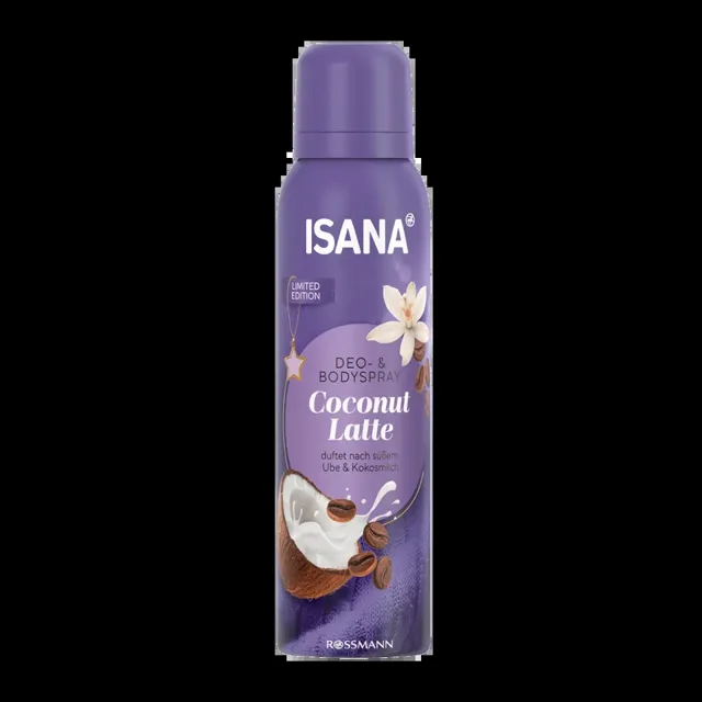 ISANA Deodorant sprej pro ženy  Coconut Latte 150 ml