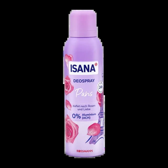 ISANA Deodorant sprej pro ženy Paris 200 ml