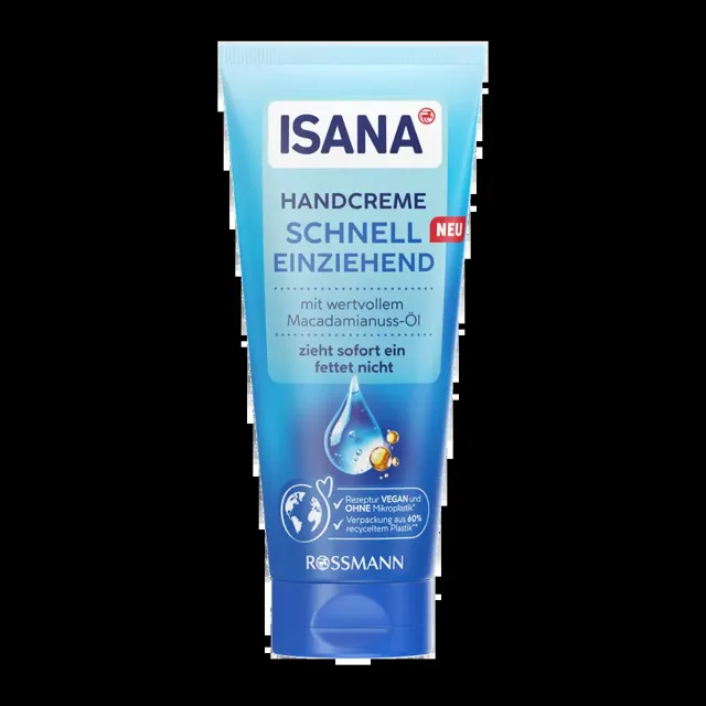 ISANA Hydratační rychle vstřebatelný krém na ruce 100 ml