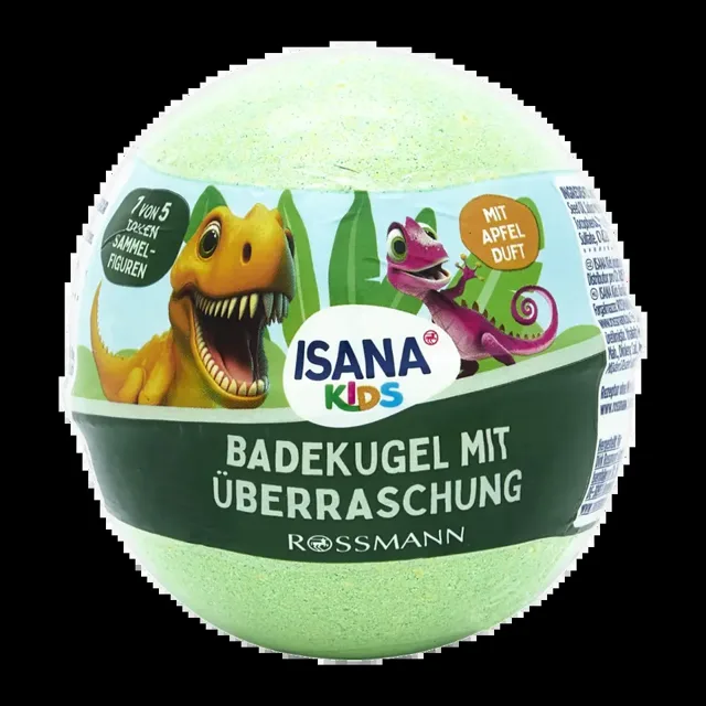 ISANA Kids Bomba do koupele s překvapením Dinosaurus