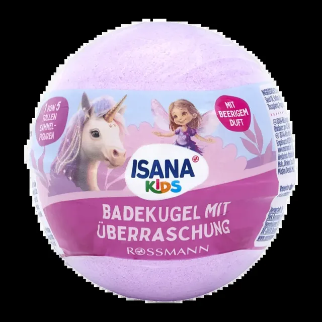 ISANA Kids Bomba do koupele s překvapením Jednorožec