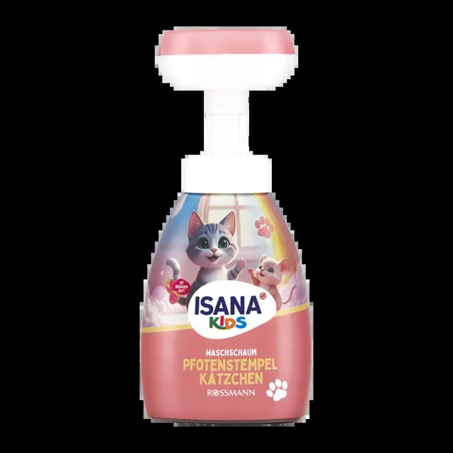 ISANA Kids Dětská pěna na ruce Kočičí tlapka 250 ml