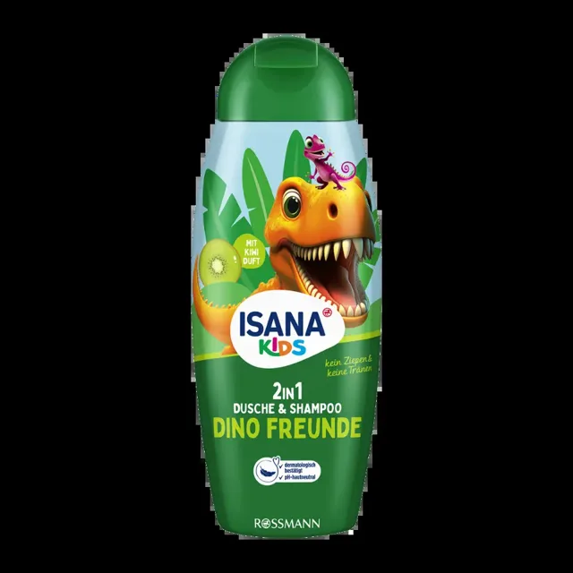 ISANA Kids Sprchový gel 2v1 Dino 300 ml