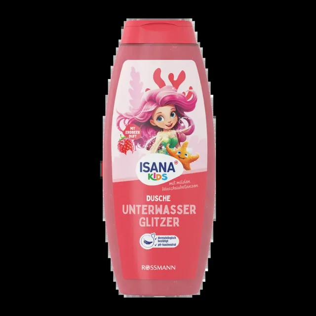 ISANA Kids Třpytivý sprchový gel pro děti 300 ml