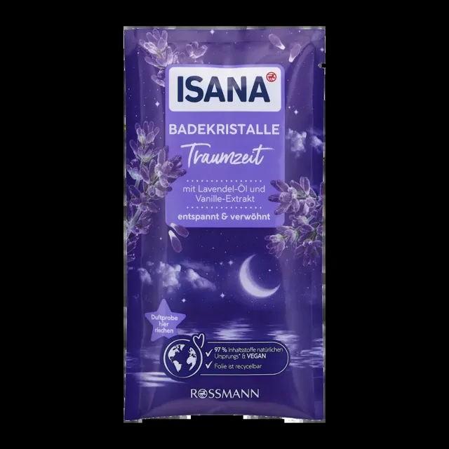 ISANA Koupelová sůl s vůní levandule  80 g