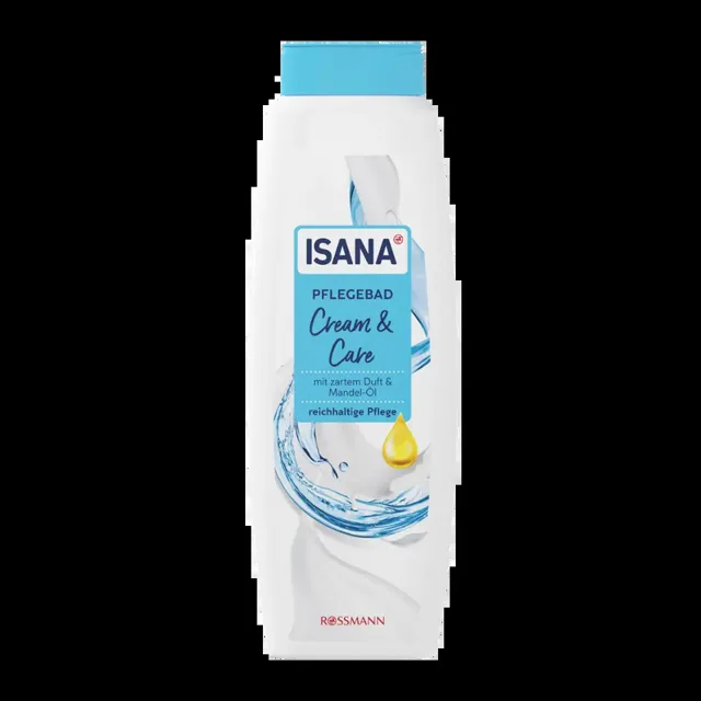 ISANA Krémová pěna do koupele Cream & Care 750 ml