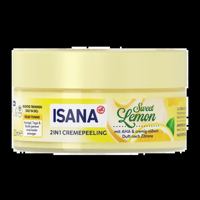 ISANA Krémový peeling Sweet lemon 250 ml